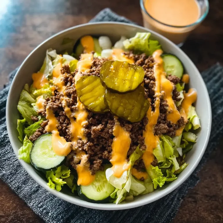 Low-Carb Cheeseburger Bowl