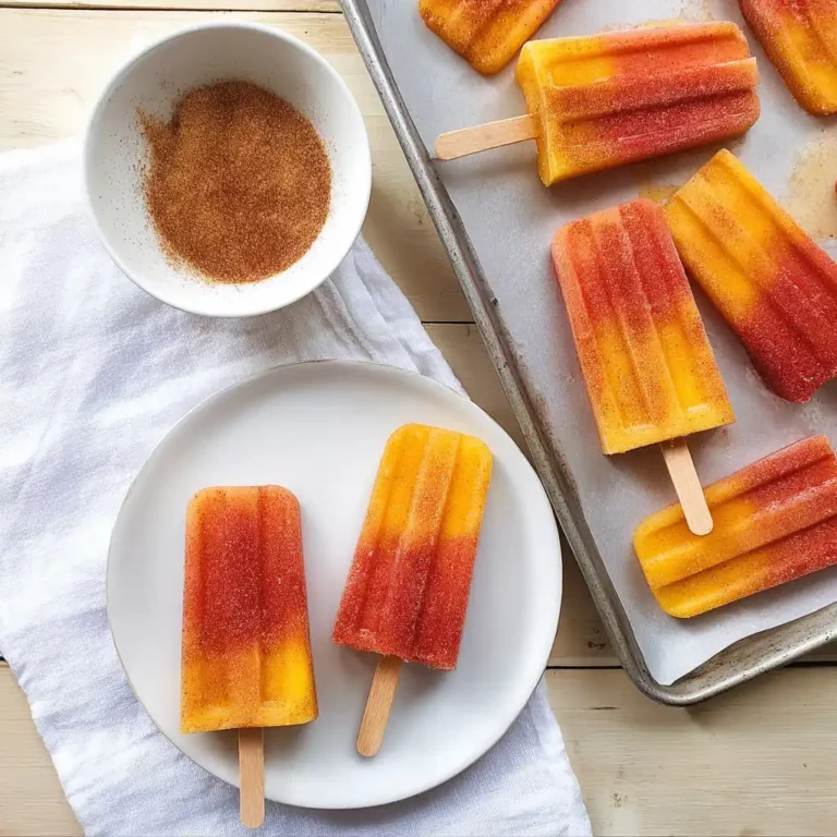 Mangonada Popsicles