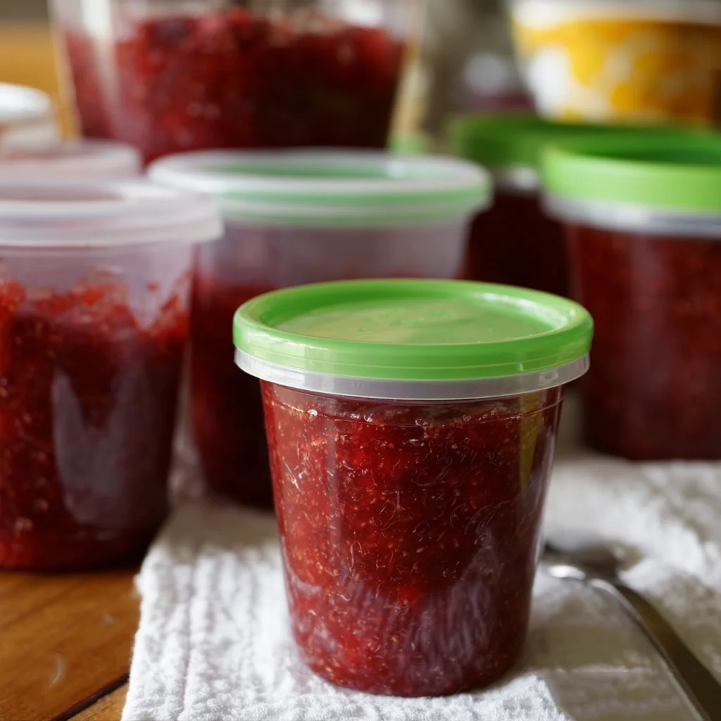Rhubarb Freezer Jam – Easy Homemade No Cook Favorite 3 Rhubarb Freezer Jam