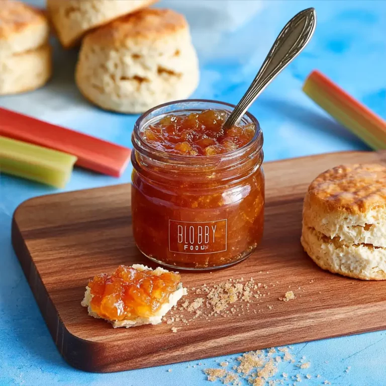 Rhubarb Ginger Jam