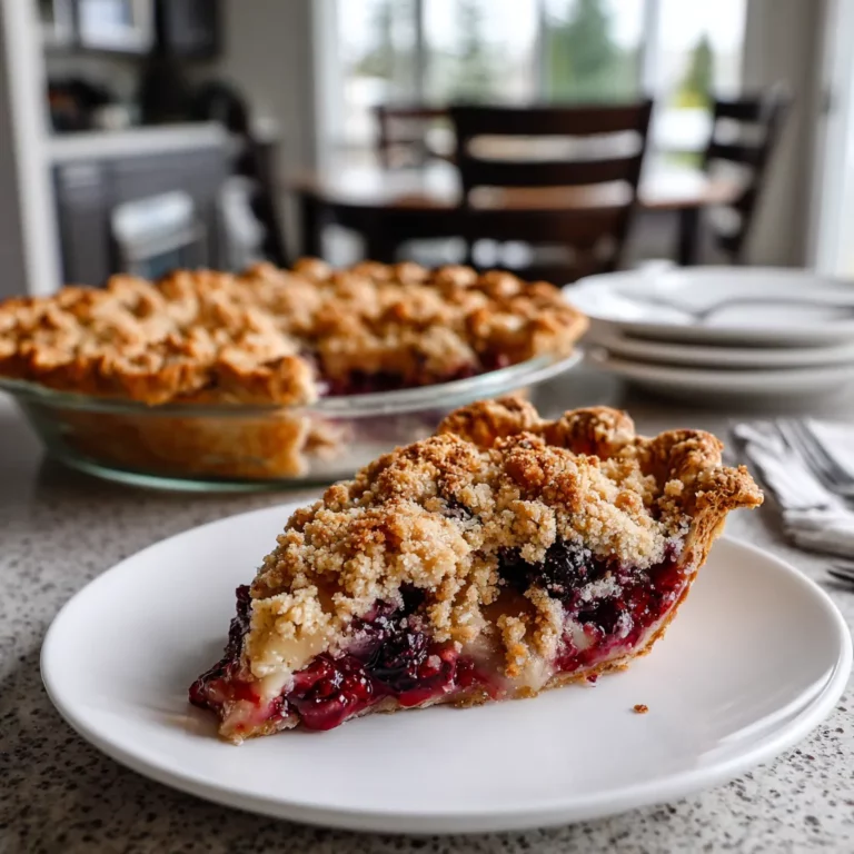 Rhubarb Impossible Pie