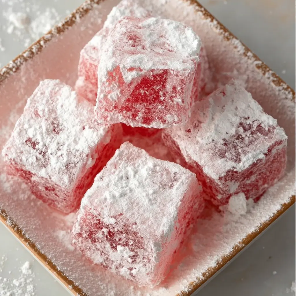 Rhubarb Turkish Delight: A Unique Sweet-Tart Candy Recipe 4 Rhubarb Turkish Delight