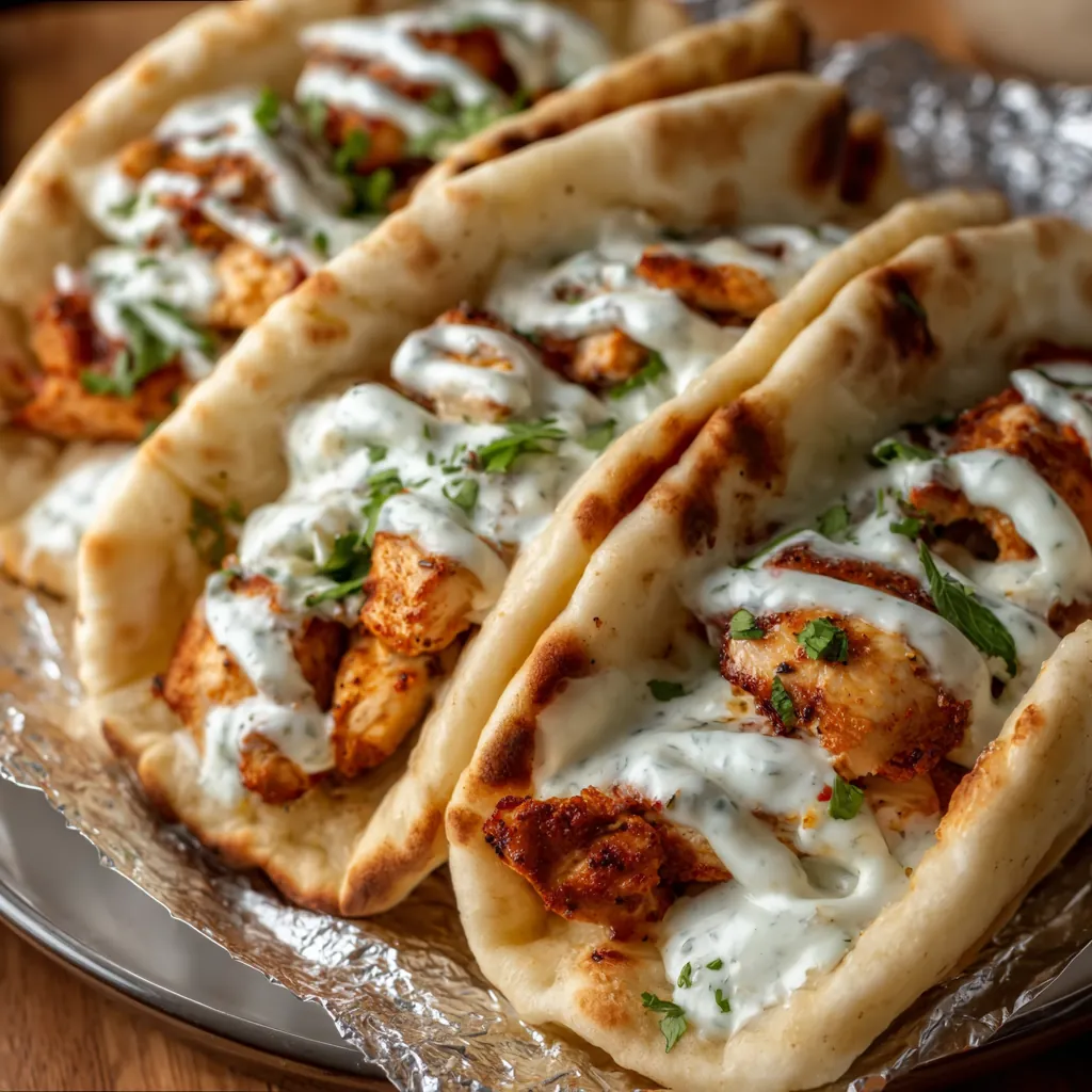 Sheet Pan Chicken Pitas