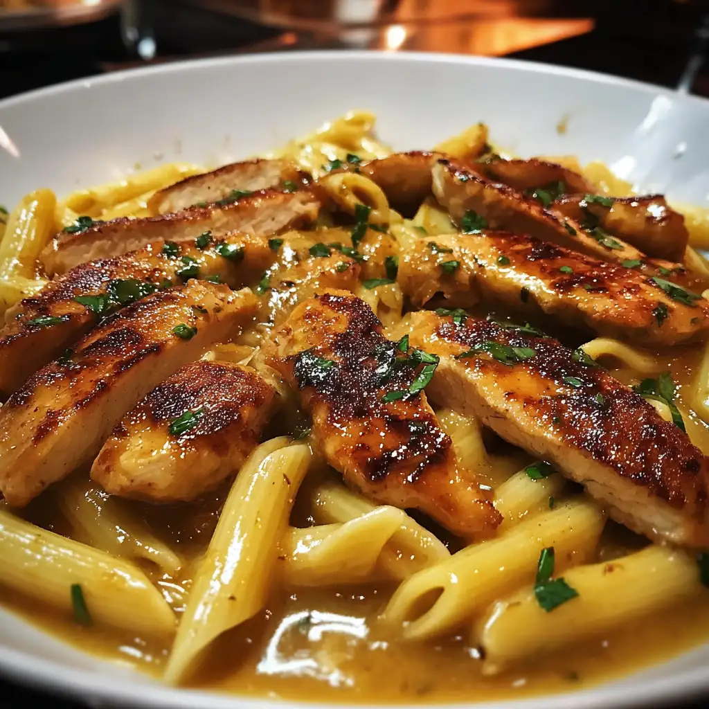 Smoky Garlic Butter Chicken Pasta