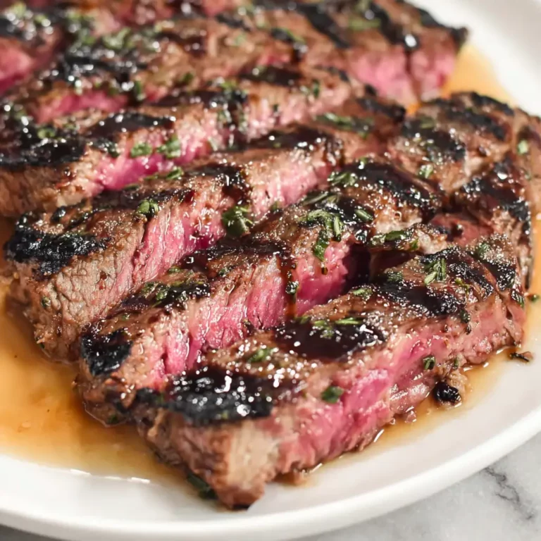 Soy Marinated Flank Steak