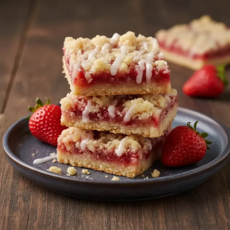 Strawberry Shortcake Bars