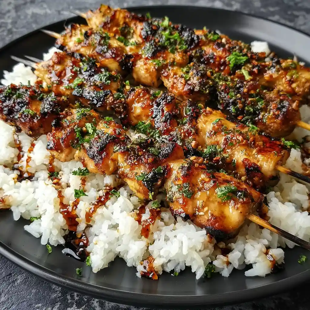 Teriyaki Chicken Skewers – Easy and Flavorful Grilled Favorite 4 Teriyaki Chicken Skewers