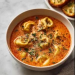 Tomato Tortellini Soup