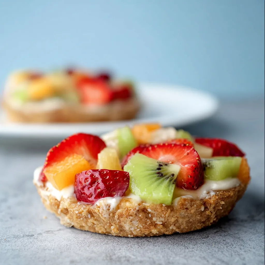 Bagel Fruit Pizzas