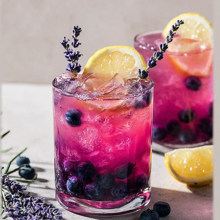Blueberry Lavender Lemonade