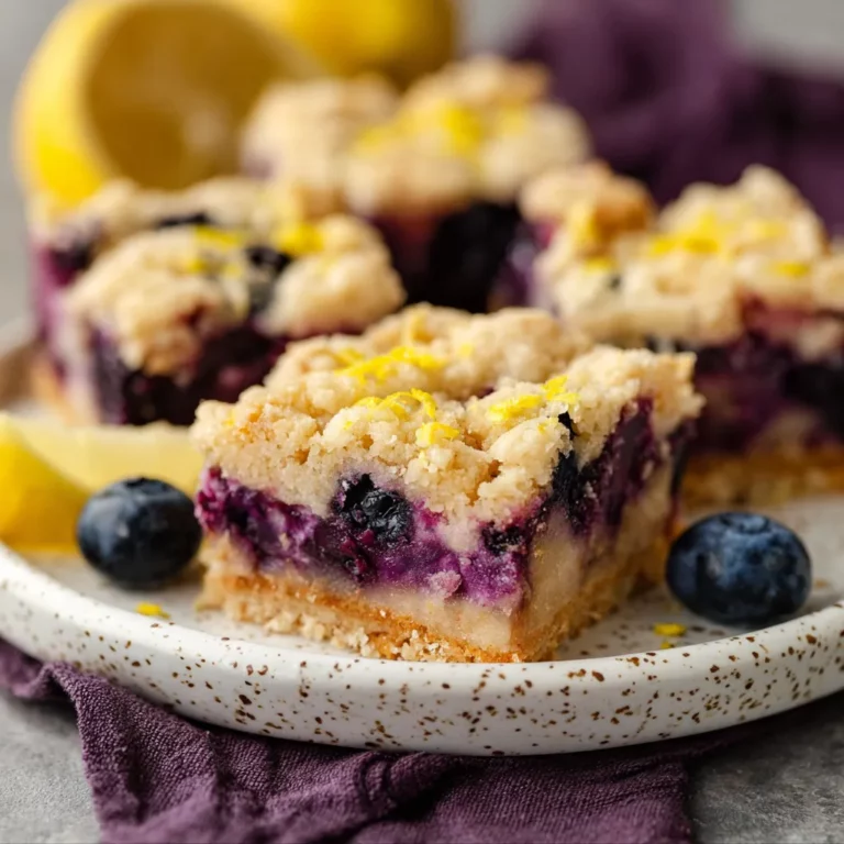 Blueberry Lemon Bars