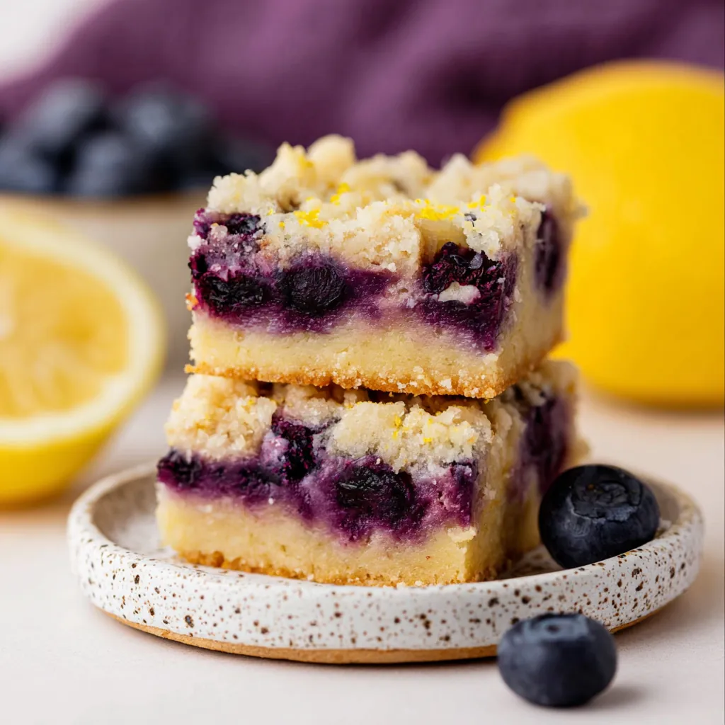 Blueberry Lemon Bars