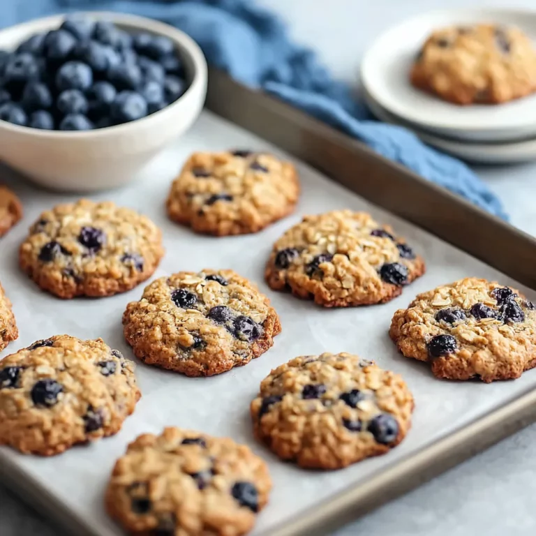 Blueberry Oatmeal Cookies
