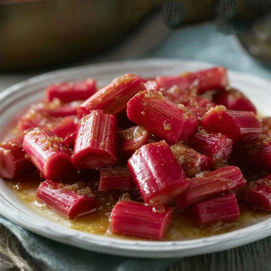 Candied Rhubarb Recipe: Amazing 7-Step Sweet-Tart Treat 3 Candied Rhubarb