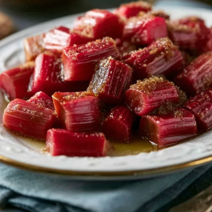 Candied Rhubarb Recipe: Amazing 7-Step Sweet-Tart Treat 4 Candied Rhubarb