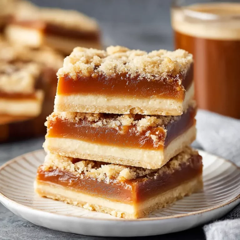 Caramel Crumb Bars