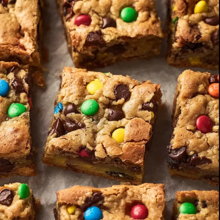 Chocolate Chip Oatmeal Cookie Bars