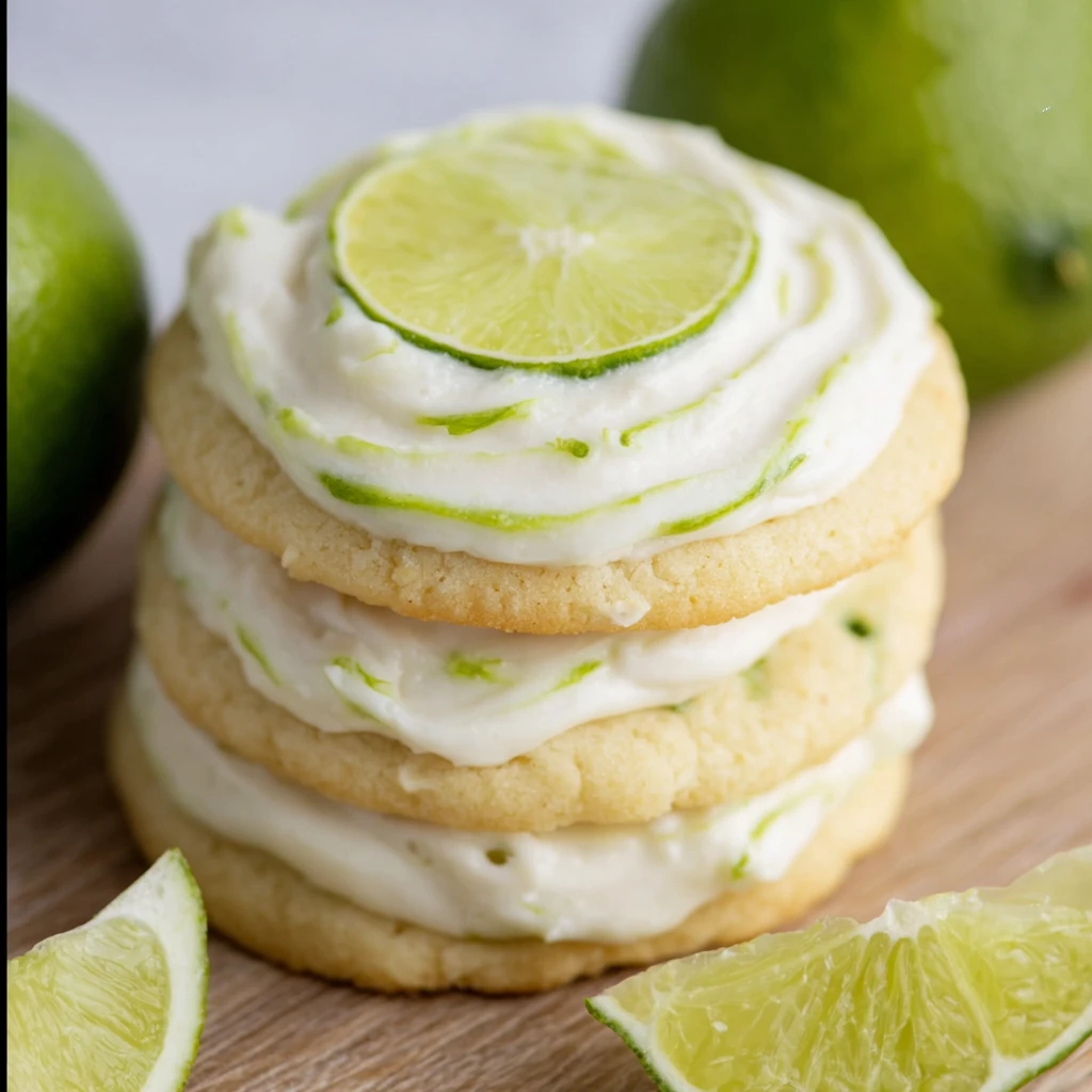 Coconut Lime Sugar Cookies