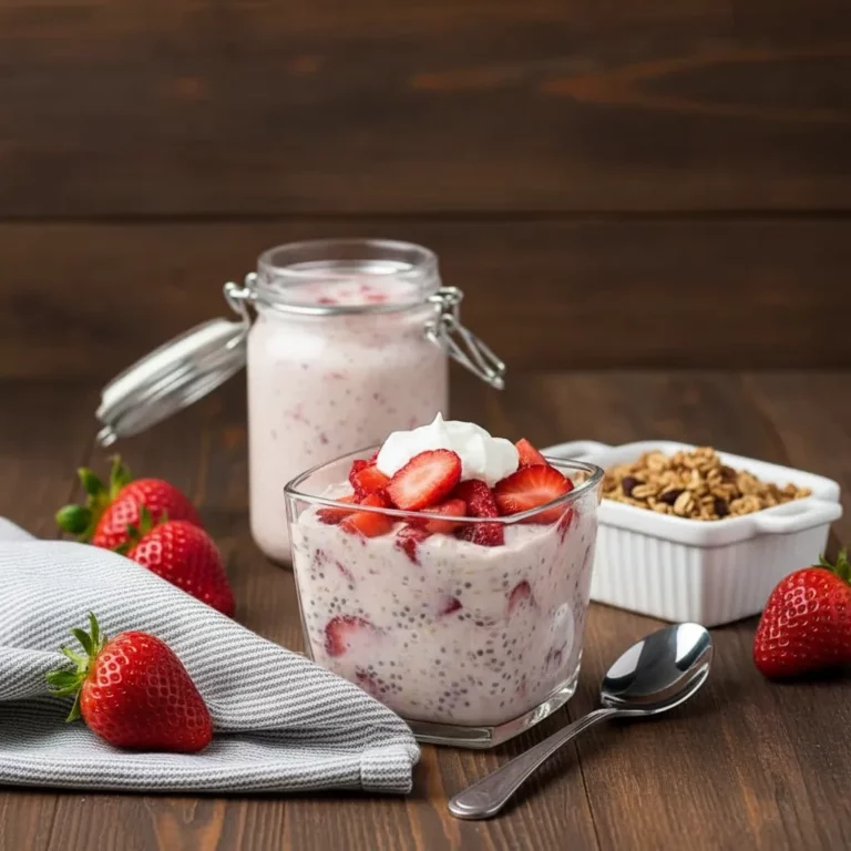 Creamy Rhubarb Overnight Oats