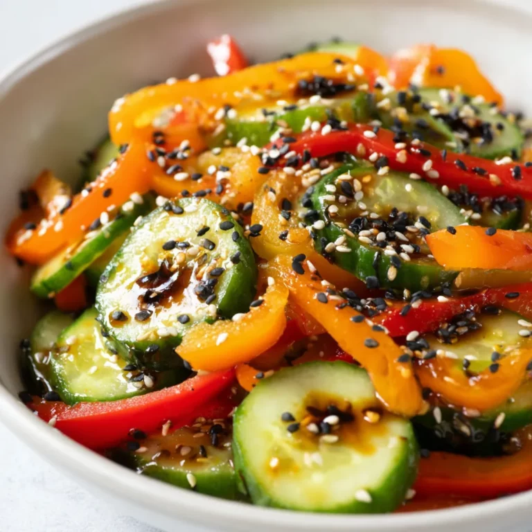 Cucumber Sweet Pepper Salad
