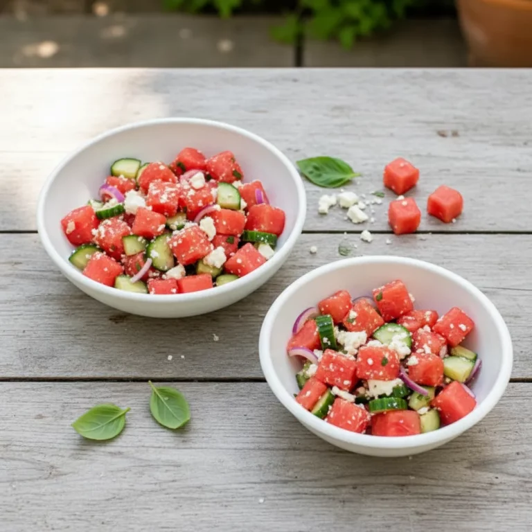 Easy Watermelon Feta Salad