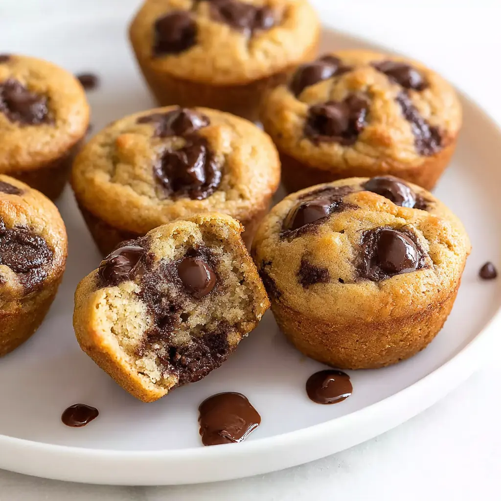 Flourless Peanut Butter Banana Muffins