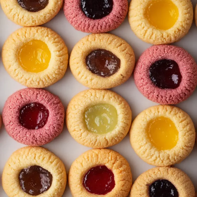 Fruit Filled Thumbprint Cookies