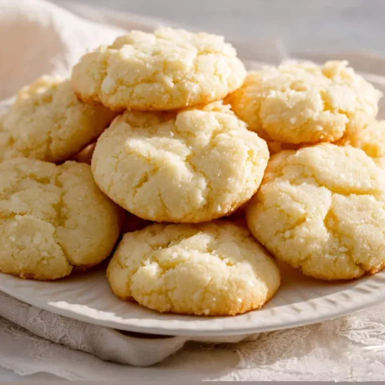 Gluten-Free Lemon Crinkle Cookies