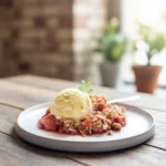 Grandma's Rhubarb Crisp