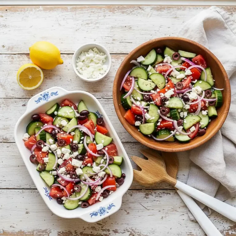 Greek Cucumber Salad