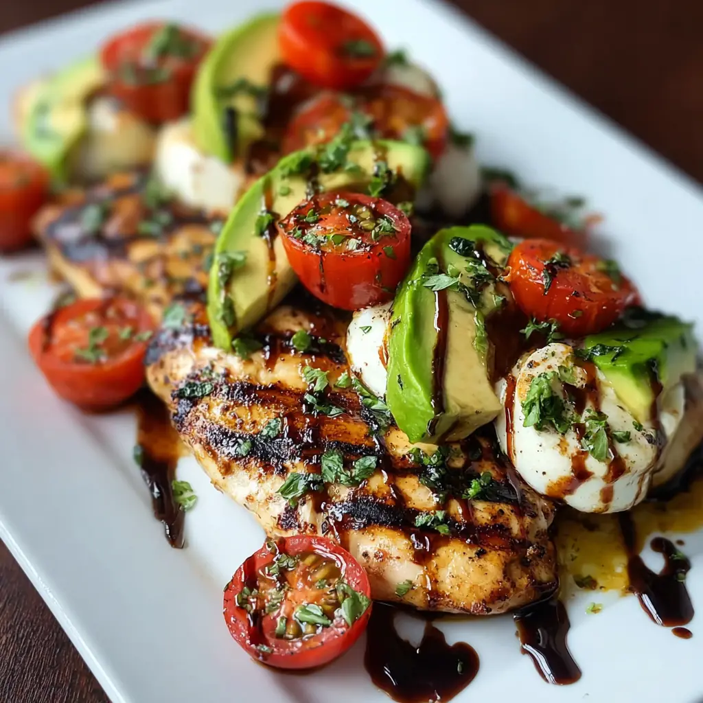 Grilled Avocado Chicken