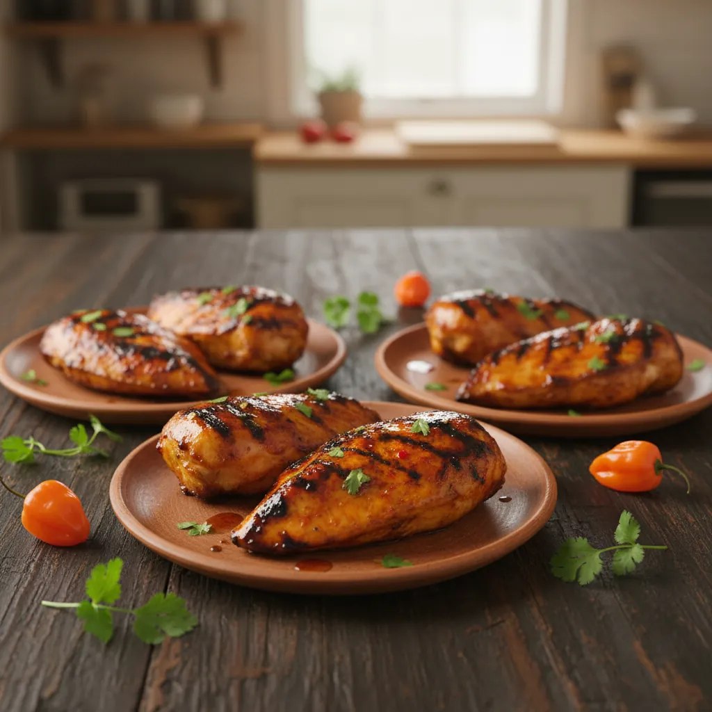 Grilled Chili Peach Chicken: A Sweet and Spicy Summer Favorite 4 Grilled Chili Peach Chicken