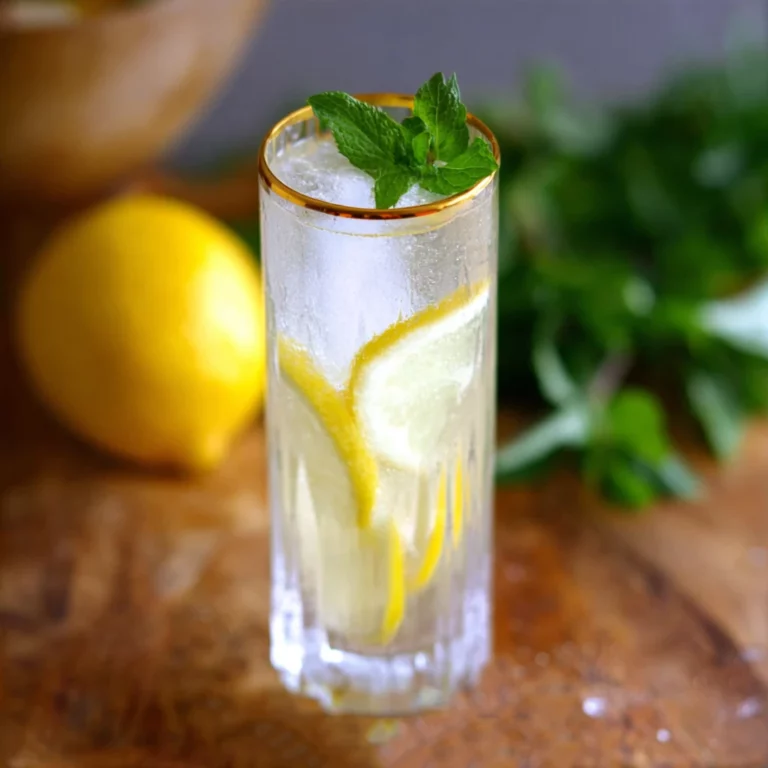 Lemon Basil Spritzer