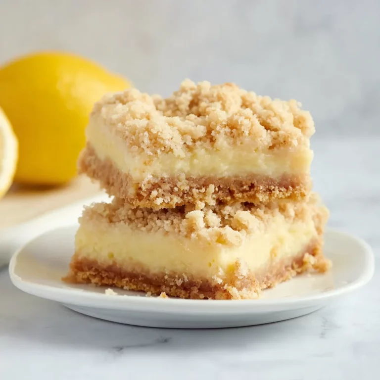 Lemon Cheesecake Crumb Bars