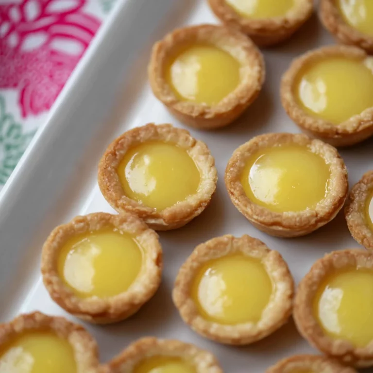Lemon Curd Cookie Cups
