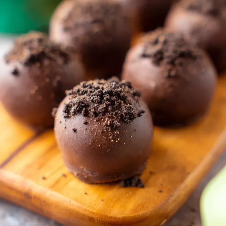 Mint Cookie Truffles