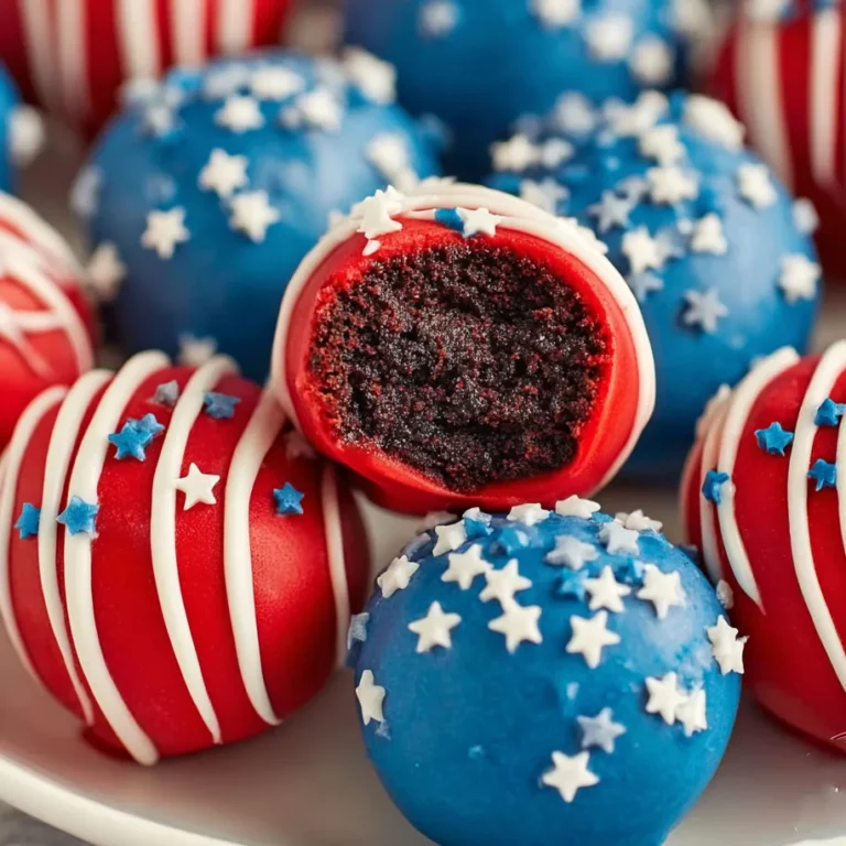 Patriotic Oreo Balls