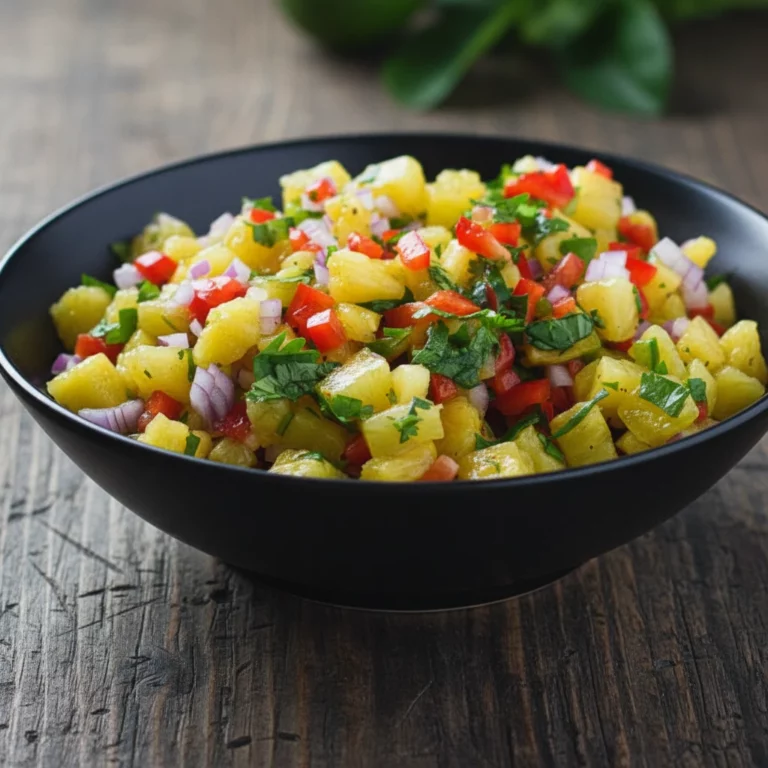 Pineapple Pico de Gallo