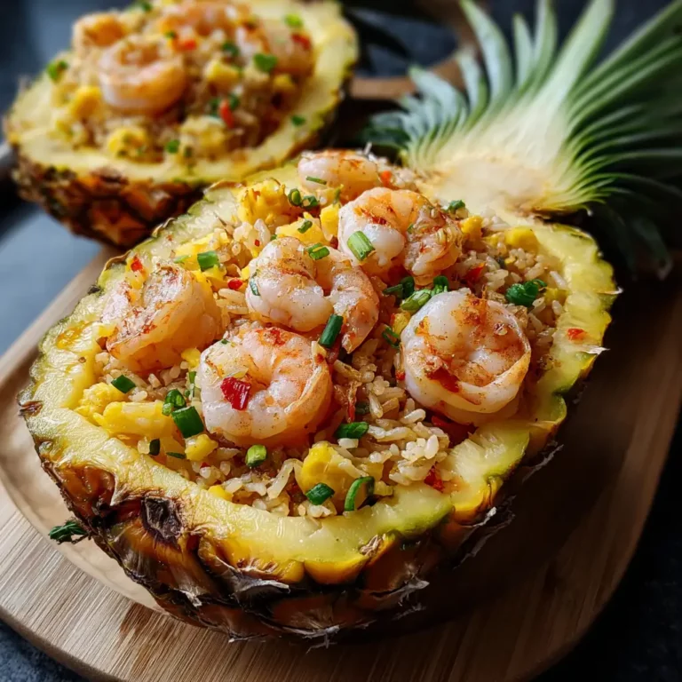 Pineapple Shrimp Luau