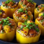 Pineapple Stuffed Peppers