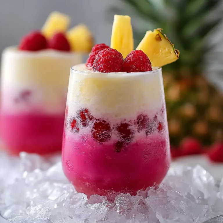 Raspberry Colada Twist