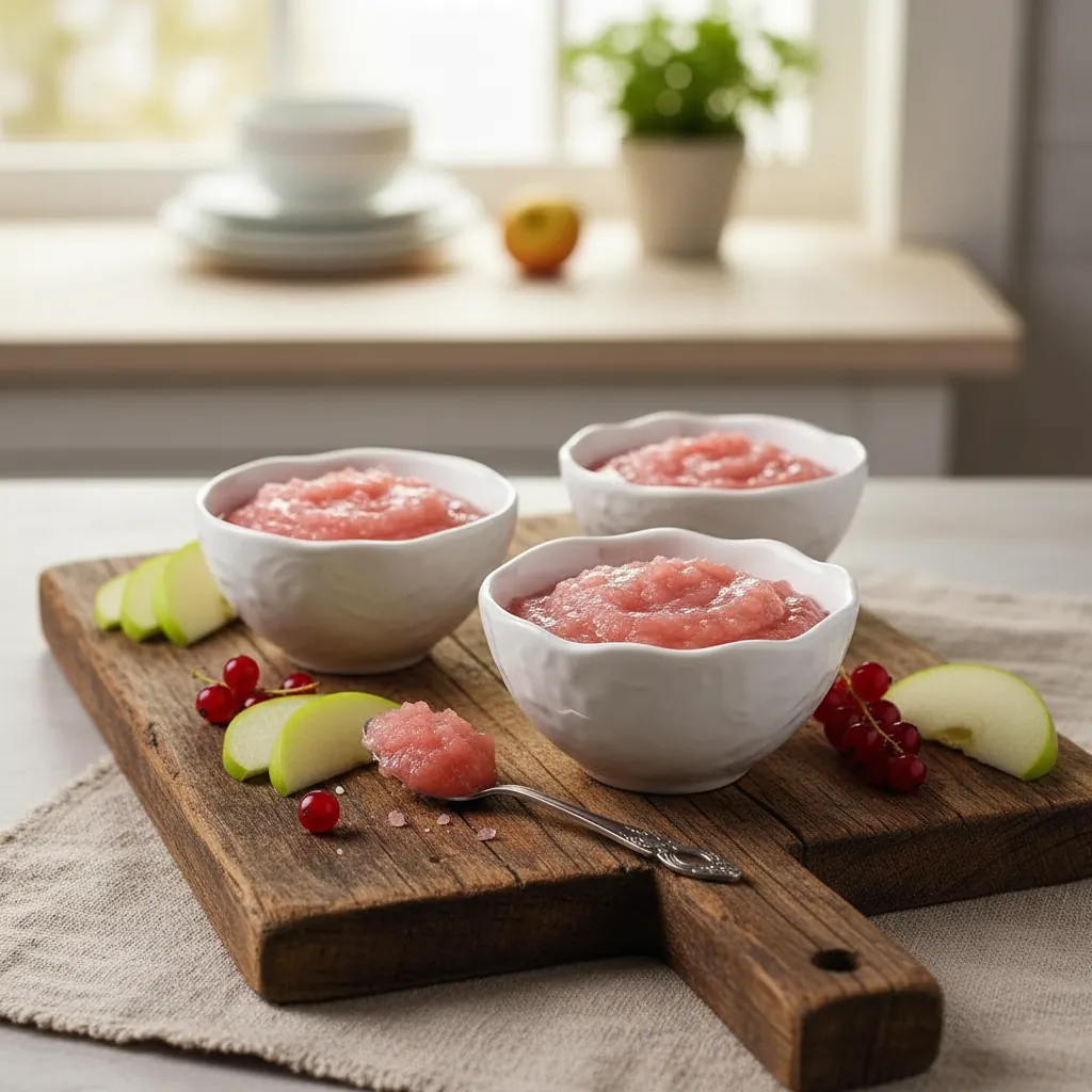 Rhubarb Applesauce