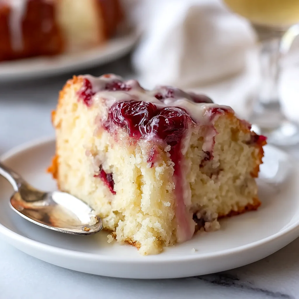 Rhubarb Cake Butter Sauce