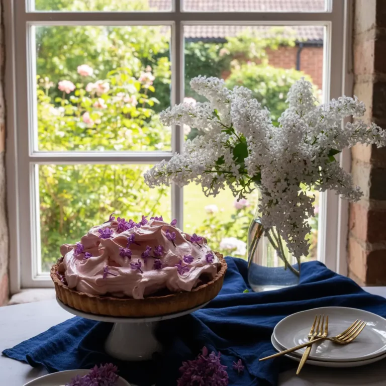 Rhubarb Cream Tart