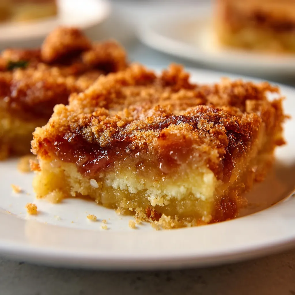 Rhubarb Custard Crisp That’s Perfectly Sweet and Tart 3 Rhubarb Custard Crisp