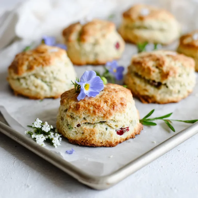 Rhubarb Scones