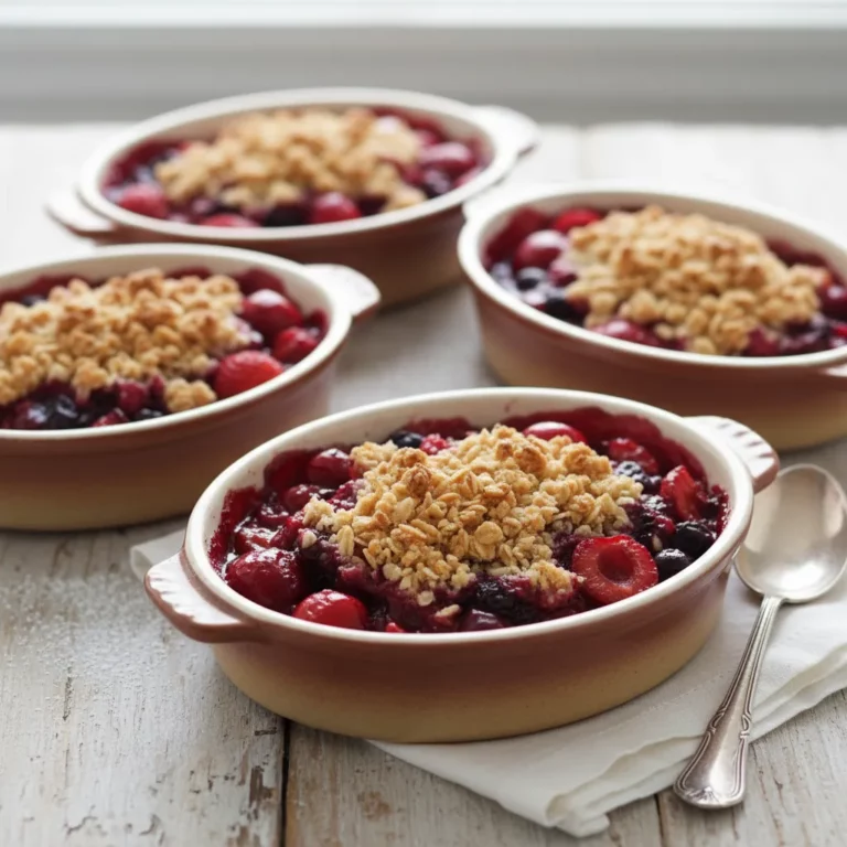 Scrumptious Strawberry Crisp