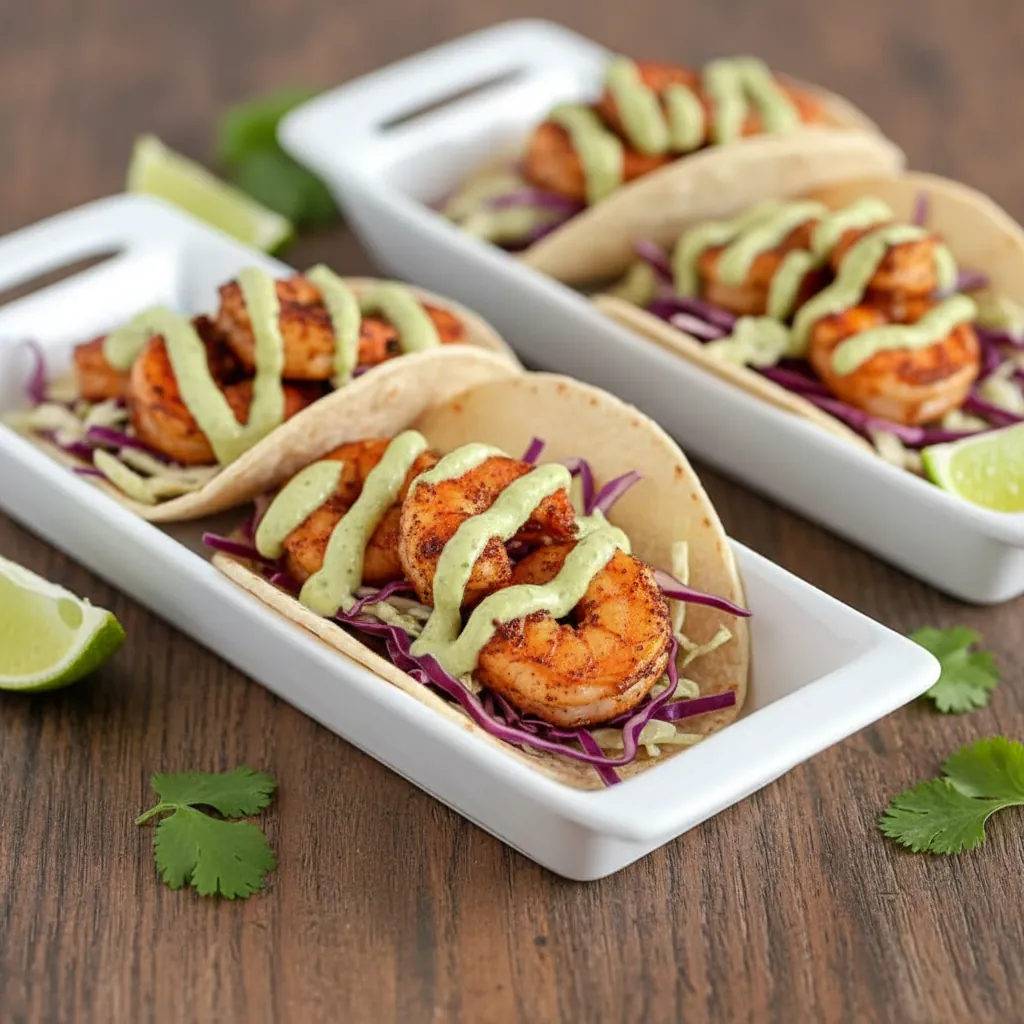 Spicy Shrimp Tacos