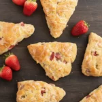 Strawberry Rhubarb Scones – Amazing Buttery Breakfast Treat 5 Strawberry Rhubarb Scones