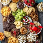 Sweet and Salty Snack Board